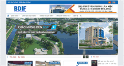 Desktop Screenshot of bdif.vn